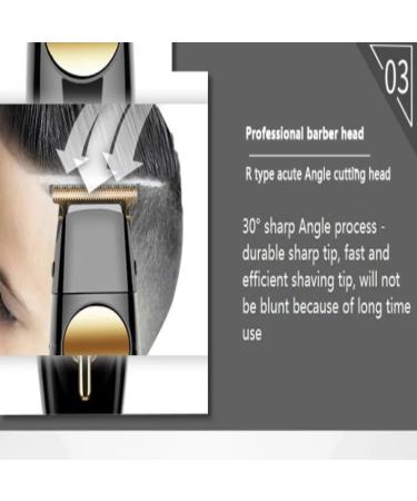 Professional Cordless Hair Clippers for Men - Rechargeable Grooming & Beard Trimmer - Buy Online on GoSupps.com