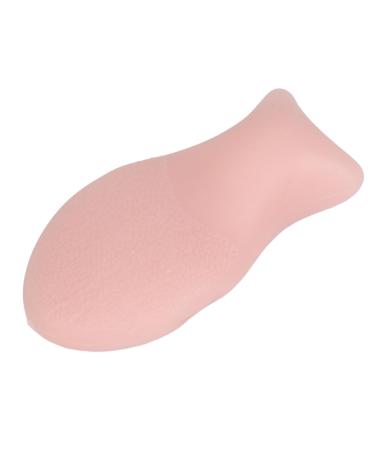 Makeup Puff Elastic Wet and Dry Reusable Bendable Fishtail Shape Face Soft Silicone Powder Puff Beauty Makeup Tools
