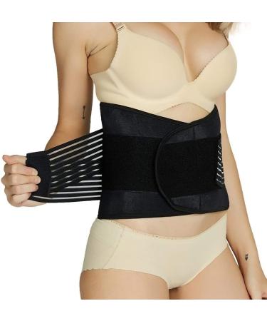 Wgust Durable Waist Support Belt for Lower Back Pain Relief - Adjustable Lumbar Spine Support - Large (L) Blue - Perfect for Men (5XL/6XL) - Buy Online on GoSupps.com