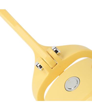 Qukaim Electric Lash Curler Electric Lash Curler Portable Heated Eyelash Curler Rechargeable 3 Gears Temperature Adjustable Yellow - Buy Online on GoSupps.com