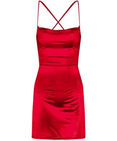 Shop Hanxiulin Women s Evening Dress | Sexy Sequin Party Dress for Weddings & Festivals in Red - Perfect Fit! - Buy Online on GoSupps.com