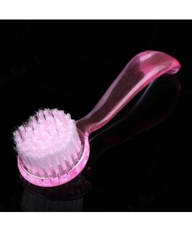 Facial Cleansing Brushes Facial Brush Manual Face Cleansing Brush Superfine Synthetic Hair Brush Handheld Silicon Brush Pink Manual Facial Cleansing Brushes - Buy Online on GoSupps.com
