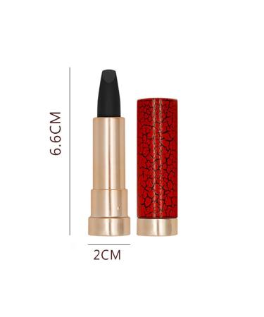 High Pigment Black Matte Lipstick - Velvet Cream Lipstick for Halloween Makeup - Ideal for Women & Girls | International Shipping Available - Buy Online on GoSupps.com