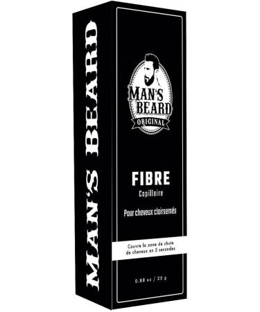 Man s Beard - Natural Hair Fibers - Hair Powder - Black - 25 Grams fiber - French Brand - Buy Online on GoSupps.com