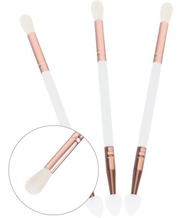 FOMIYES 9 pcs Convenient Dual-end Double Eyeshadow Brush Cosmetics Eye Girl Shaped Simple Headed Handheld - Buy Online on GoSupps.com