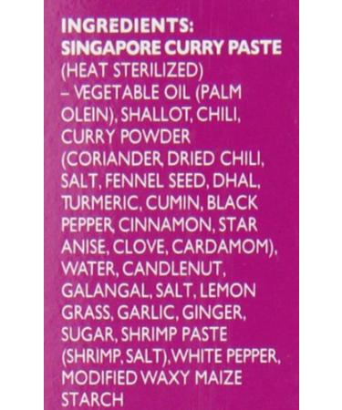 Prima Taste Singapore Curry Sauce Kit 11.30 oz - Pack of 4 | Authentic Singaporean Flavors - Buy Online on GoSupps.com