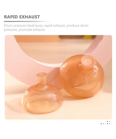 GLEAVI Old Man Sputum Cup Sputum Remover Cup Pressure Drum Massager Mucus Removal Device Phlegm Remover Palm Sputum Cup Household Percussion Cup Silica Gel Hiccup Elderly Breast-Feeding - Buy Online on GoSupps.com