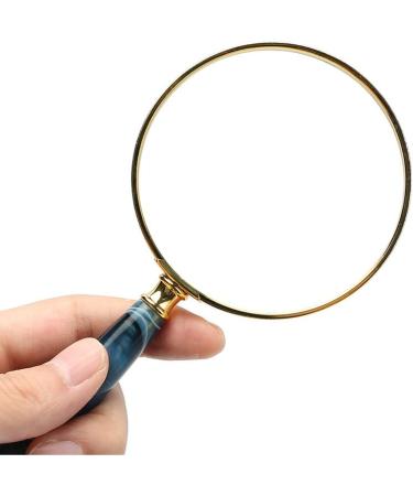 Magnifiers HD Magnifier Portable/Handheld/Magnified 10x Compatible with The Elderly Reading/Reading/Newspaper 20 Times Magnifying Glass Size: 185 * 30 * 11mm Reading Aids - Buy Online on GoSupps.com
