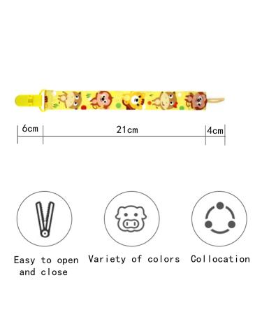 Baby Pacifier Holder 8 Pack - BPA Free Unisex & Safe for International Shipping | Shop Now! - Buy Online on GoSupps.com