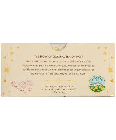 Celestial Seasonings White Chocolate Peppermint White Tea - 20 Tea Bags (Pack of 6) | Caffeinated Herbal Tea Blend - Buy Online on GoSupps.com