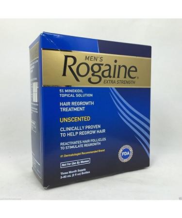 Rogaine Men's Extra Strength Hair Regrowth Treatment  Unscented