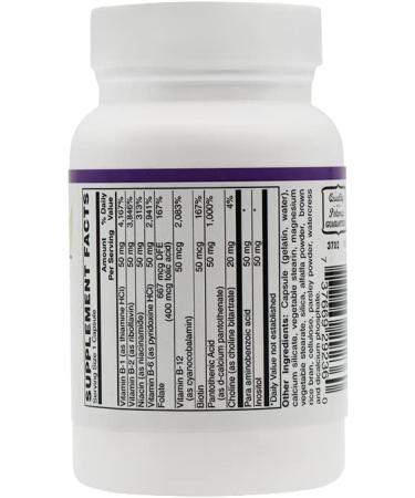 BariatricPal Sustained Release B-Complex 50 Vegetarian Capsules (100 Count) 1 Count (Pack of 100) - Buy Online on GoSupps.com