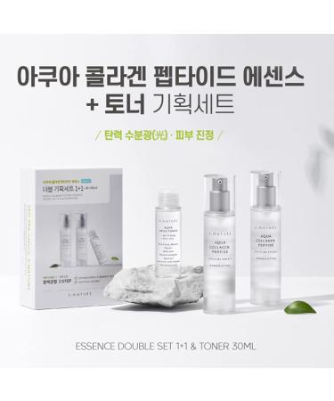 Shop Aqua Collagen Peptide Triple Gel Essence Serum & S Nature Toner Set - Best Korean Skin Care Set for Radiant Skin | Free International Shipping - Buy Online on GoSupps.com