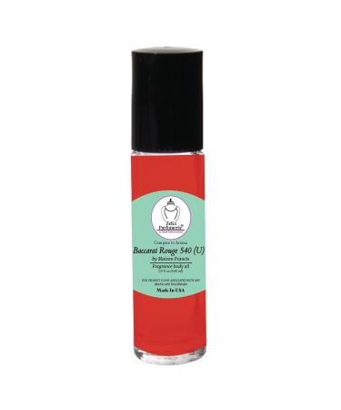 Compare to Aroma Baccarat Rouge 540 Body Oil - Unisex Fragrance Roll-On (1/3 oz) - International Shipping - Buy Online on GoSupps.com