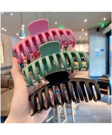 Hair Clips For Women Claw Clips Bow Hair Clips Claw Clips Claw Clips For Thick Hair Large Hair Clips(Apricot-A) - Buy Online on GoSupps.com