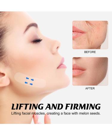 Facelifting Stickers - 120pcs Invisible Instant Face Lift Tape for Sagging Skin & Facial Folds | V-Shape Adhesive Lifting Solution - Buy Online on GoSupps.com