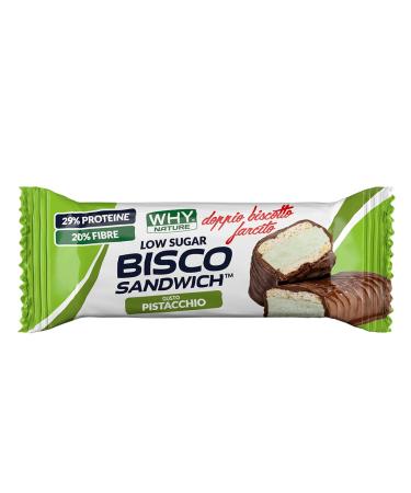 WHY NATURE BISCO SANDWICH 45 GR Pistachio