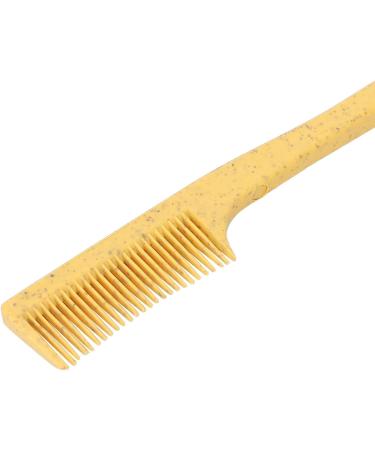 Eyebrow Brush Double Head Universal Multipurpose Brow Brush for Hairdressing Shop for Home for Beauty Salon(Yellow) - Buy Online on GoSupps.com