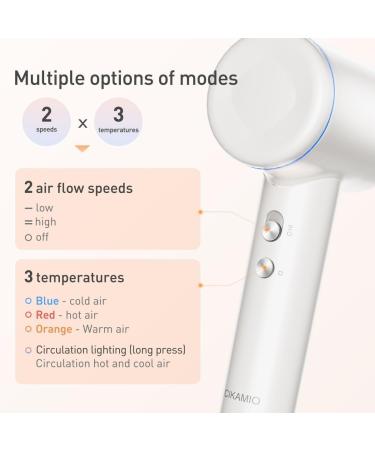 High-Speed Hair Dryer | Fast Drying & Enhanced Shine for All Hair Types - International Shipping Available - Buy Online on GoSupps.com