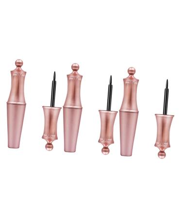 FOMIYES 6 Pcs Liquid Eyeliner Eye Pencil Black Magnetic Eyelashes with Eyeliner Liquid Eye Liner Makeup Set