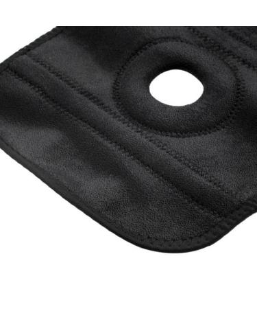 GoGadget-Zone Adjustable Knee Brace Support for Meniscus Tears and Joint Injuries - Neoprene Open Patella, Compression Stabilizer for Pain Relief - Black - Buy Online on GoSupps.com
