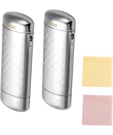2 Pcs Aluminum Lattice Glasses Case for Small Frame - Silver - Buy Online on GoSupps.com