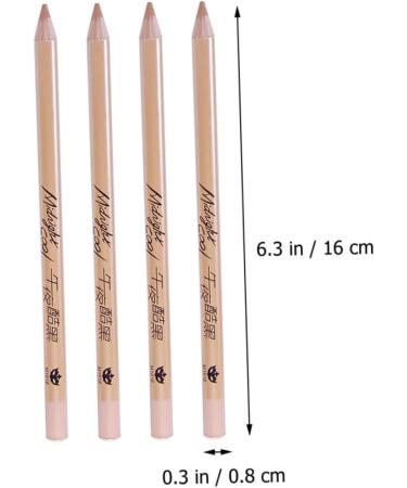Didiseaon 12 Pcs Concealer Pen Eye Concealer Eye Brightener Concealer Women Makeup Supplies Wooden - Buy Online on GoSupps.com