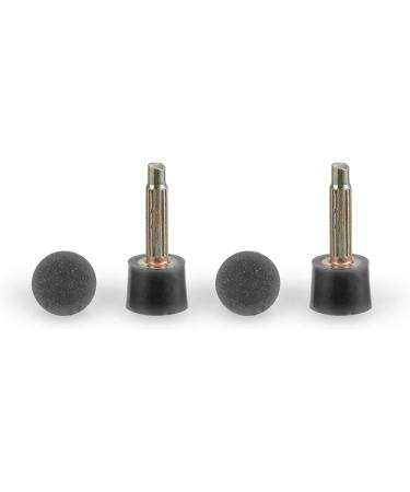HARFINGTON 6 Pairs TPU High Heel Replacement Caps for Women's Shoes - Black - Buy Online on GoSupps.com