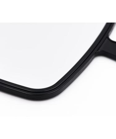 SDlumeiy Black Hand Mirror 12.6x9 inches - Beauty Barber Handheld Mirror 3pack - Buy Online on GoSupps.com