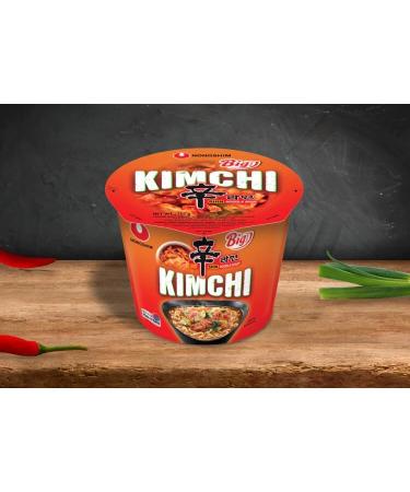 Nongshim SHIN Kimchi Big Bowl Ramen Instant Noodles Soup 112g (Pack of 6) - Buy Online on GoSupps.com