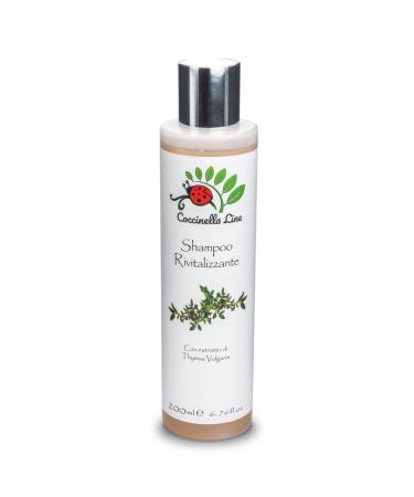 Coccinella Line Revitalizing thyme shampoo gives hair shine and elasticity size 200 ml
