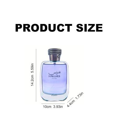 FREYUMI Hawas Cologne for Men 100ml - Fresh Aquatic Scent Long-Lasting Eau de Parfum Ideal for Spring and Summer Stylish Luxury Bottle Design - Buy Online on GoSupps.com
