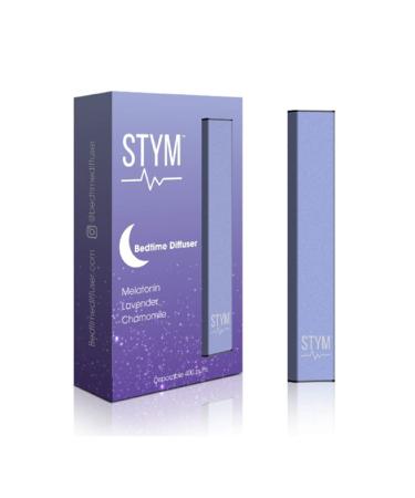 Stym Bedtime Diffuser - Personal Essential Oil Aromatherapy Device with Melatonin, Lavender, and Chamomile to Promote a Healthy Sleep Schedule 1