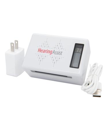 Hearing Aid Dehumidifier by Hearing Assist - Electronic Dryer Protects & Cleans your Hearing Aids - Lightweight, Compact & Portable Dehumidifier Extends the Life of Your Hearing Aids