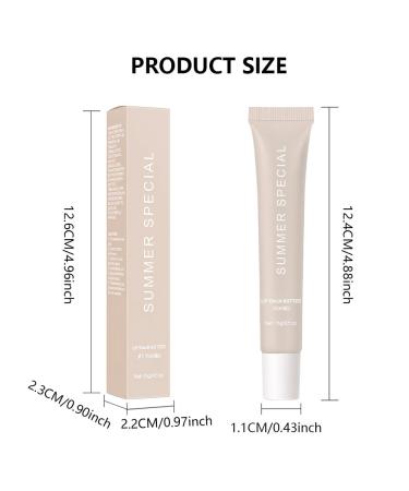 HHLTOH 4 PCS Summer Special Butter Lip Balm Ultra-Hydrating Lip Care with Shea Butter & Olive Oil Soothes Dry Lips with Natural Tint & Gloss Effect Lip Plumper Moisture & Light Lip Stain Finish - Buy Online on GoSupps.com