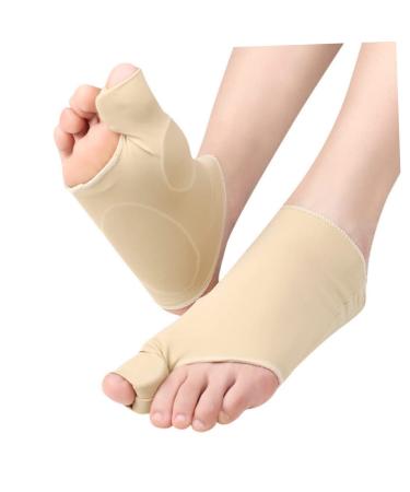 Hemoton Toe Separator Sleeve 1 Pair Bunion Pad Hallux Valgus Night Splint Bunion Relief & Orthotic Thumb Bandage - Buy Online on GoSupps.com