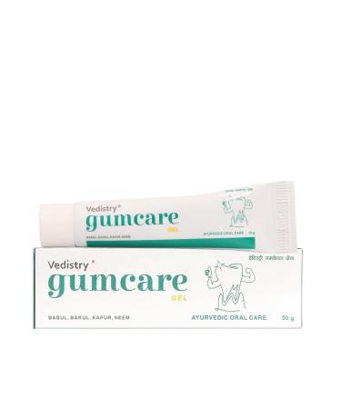 Ayurvedic Gumcare Gel | Complete oral care for healthy gums and strong teeth | with babul neem Kapur Bakul | Ayurvedic Gum care Toothpaste - 50 Gram
