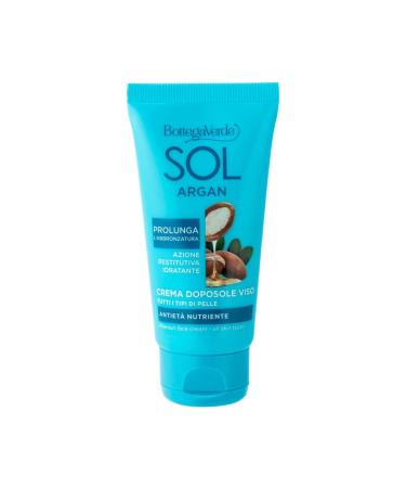 Bottega Verde Bottega Verde - SOL Argan - Face cream - nourishing anti-aging (50 ml) - prolongs the tan - all skin types