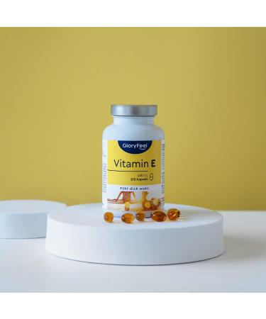 High-Dose Vitamin E 210 Capsules - 400 IE Bioactive - 7-Month Supply - Lab Tested - Made in Germany - International Shipping - Buy Online on GoSupps.com