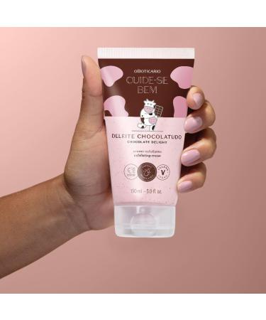  O BOTICARIO O Botic rio Cuide-se Bem Chocolate Body Scrub Delight | Body Scrub Woman Scented Removes Impurities Vegan 150g - Buy Online on GoSupps.com