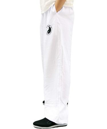 Taichi Lantern Pants - XX-Large White | Tinymori Kung Fu Uniform - Buy Online on GoSupps.com