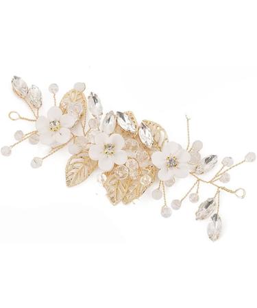 ISLHJDD Flower Bridesmaid Hair Accessories Wedding Hair Vines Crystal Wedding Hair Accessory Decorative Hair Comb Wedding Hair Accessories for Brides Girls - Buy Online on GoSupps.com