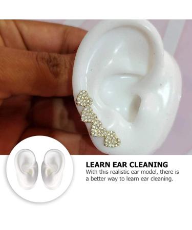 Buy Silicone Ear Mold Practice Tool - Acupoint Learning & Simulation Ear Model for Auditory Meatus | International Shipping Available - Buy Online on GoSupps.com