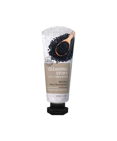 New Cleansing Story Natural Deep Facial Foam Cleanser - Black Bean by Kwailnara