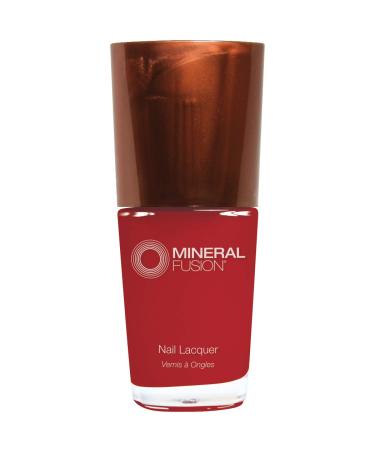 Mineral Fusion Nail Polish Fiery Lava, 0.33 oz