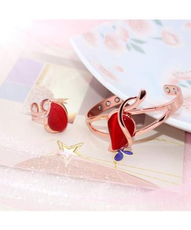 Shop Stylish Copper Bracelets for Women | Adjustable Magnetic Bracelets & Rings Set - Boost Wellness - Buy Online on GoSupps.com