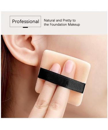 2pcs Powder Puffs for Pressed Loose Powder Puff Portable Soft Cosmetic Makeup Beauty Tool - Buy Online on GoSupps.com