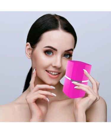 Portable Lightweight Waterproof Facial Roller Manual Mini Reusable Volcanic Face Oil Roller for Home Travel & Professional Use - Buy Online on GoSupps.com