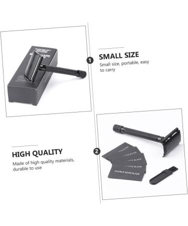 Magiclulu Manual Razor - Portable Vintage Style Shaver for Men | Precision Beard & Hair Trimming - Buy Online on GoSupps.com