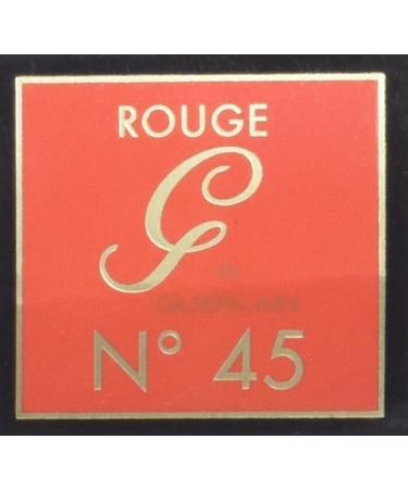 Guerlain Rouge G Lipstick Orange Red 45 - Best International Shipping | 3.5g Luxury Makeup - Buy Online on GoSupps.com
